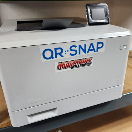 QR Snap HP Color Laser Vinyl Printer
